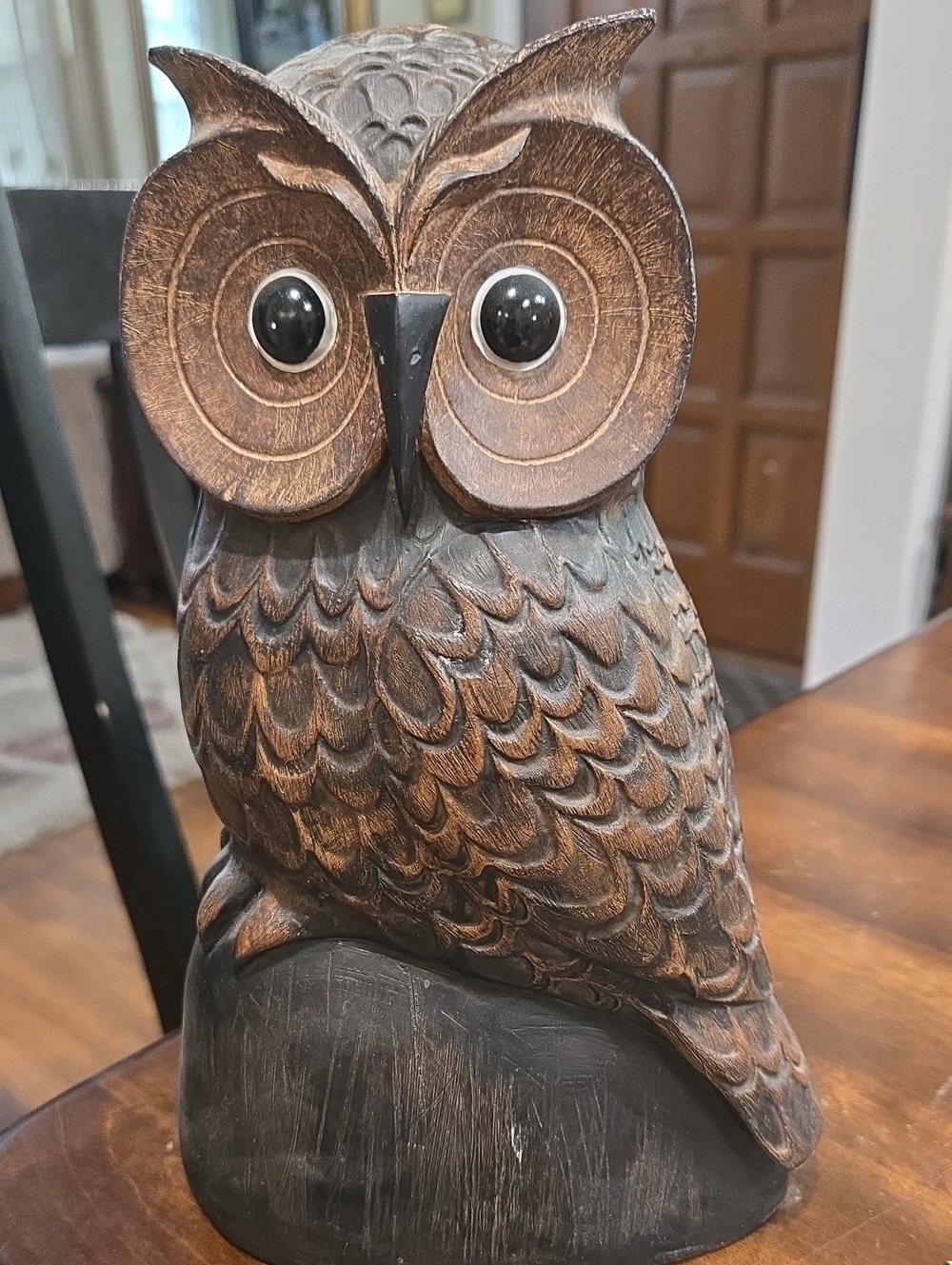 Owl Brown Decor Figurine